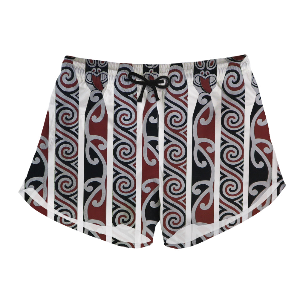 Maori Fence Print Women's Shorts