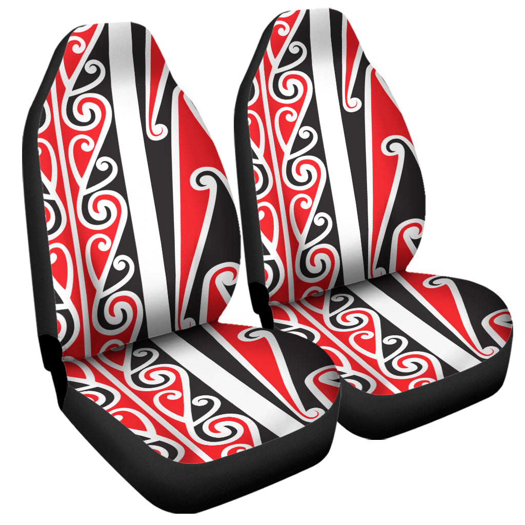 Maori Tribal Print Universal Fit Car Seat Covers