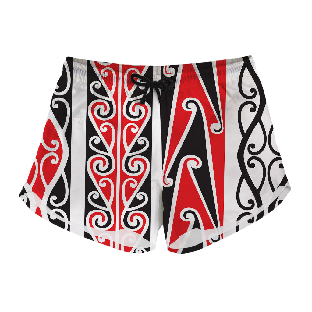 Maori Tribal Print Women's Shorts