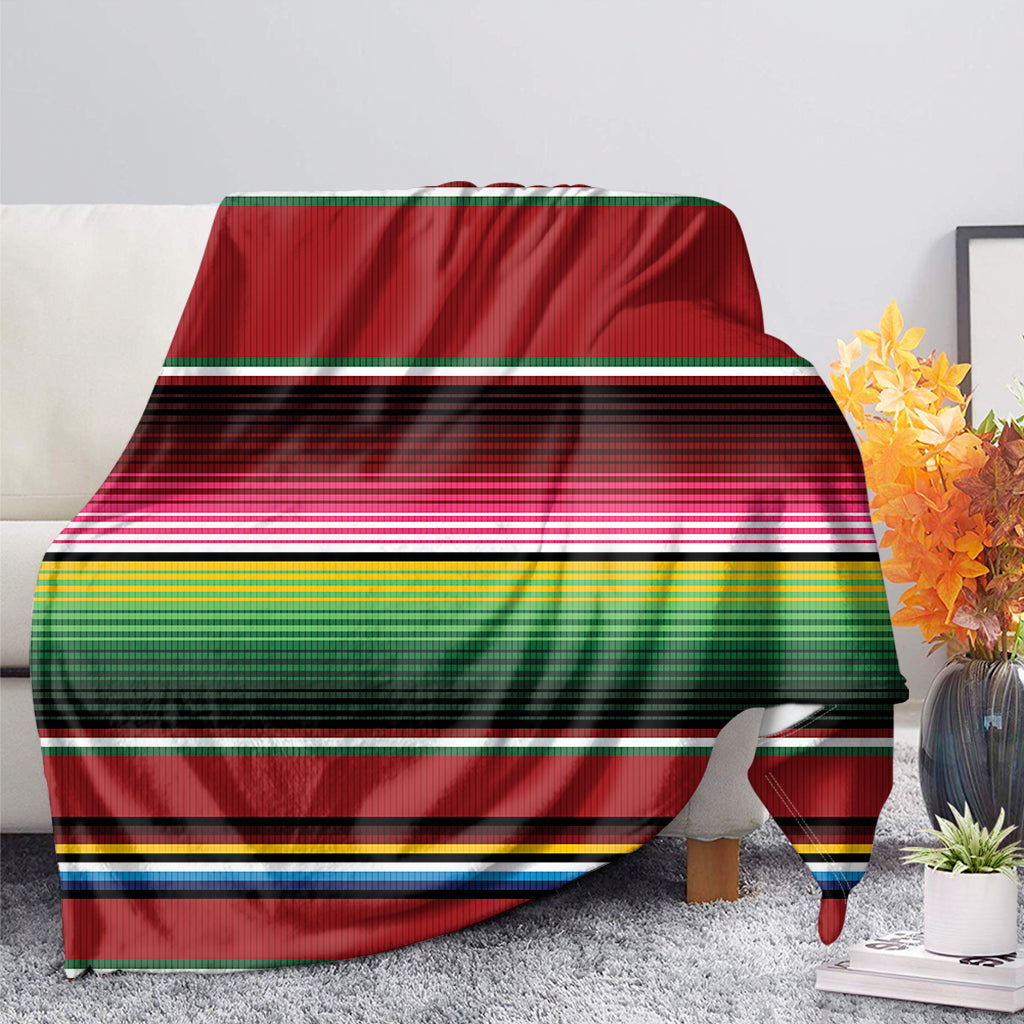 Mexican Serape Blanket Pattern Print Blanket