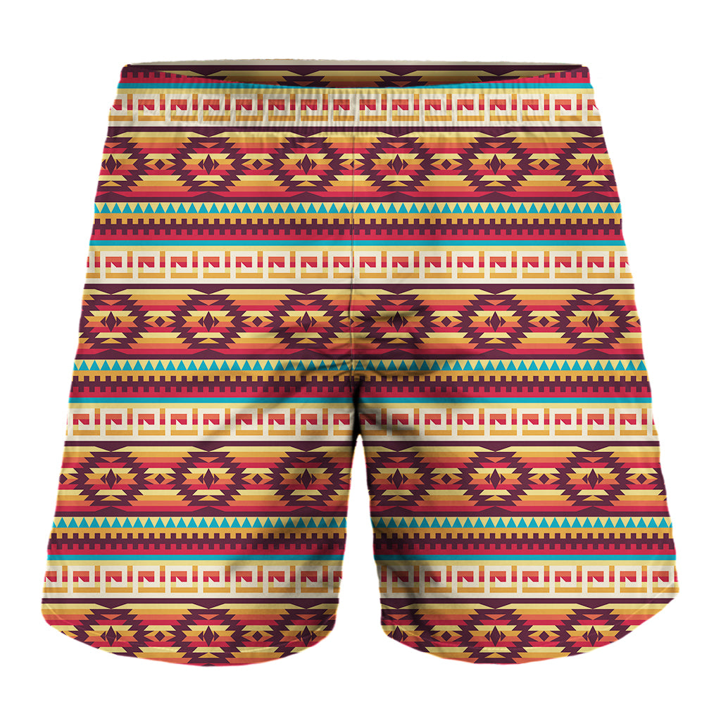 Native Inspired Pattern Print Men's Shorts