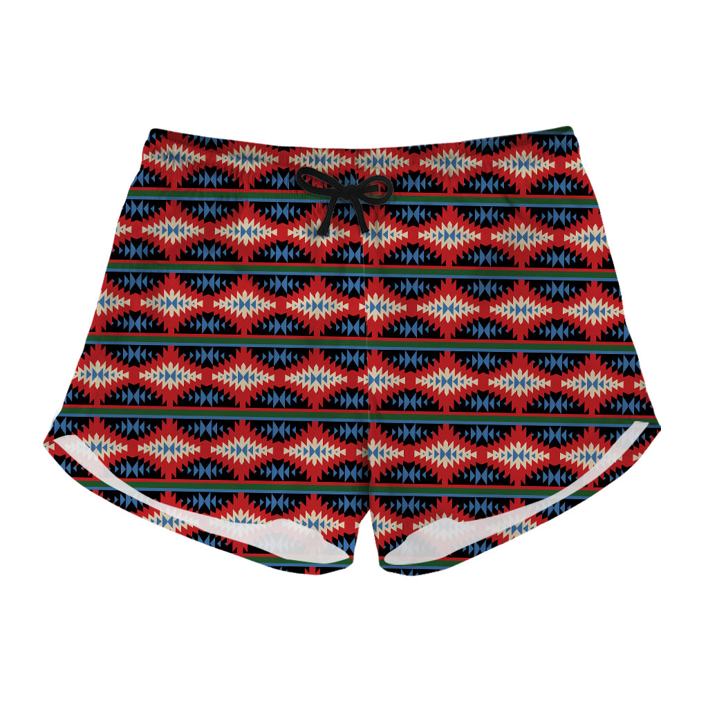 Native Navajo Pattern Print Women's Shorts