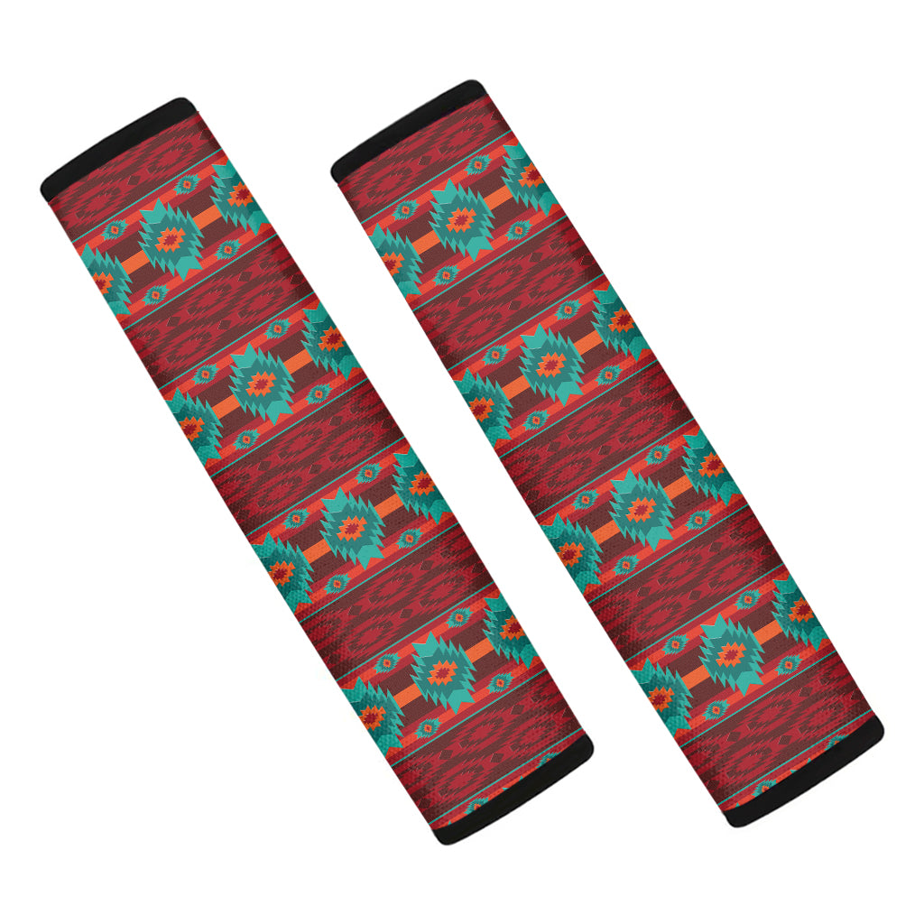 Native Southwestern Pattern Print Car Seat Belt Covers
