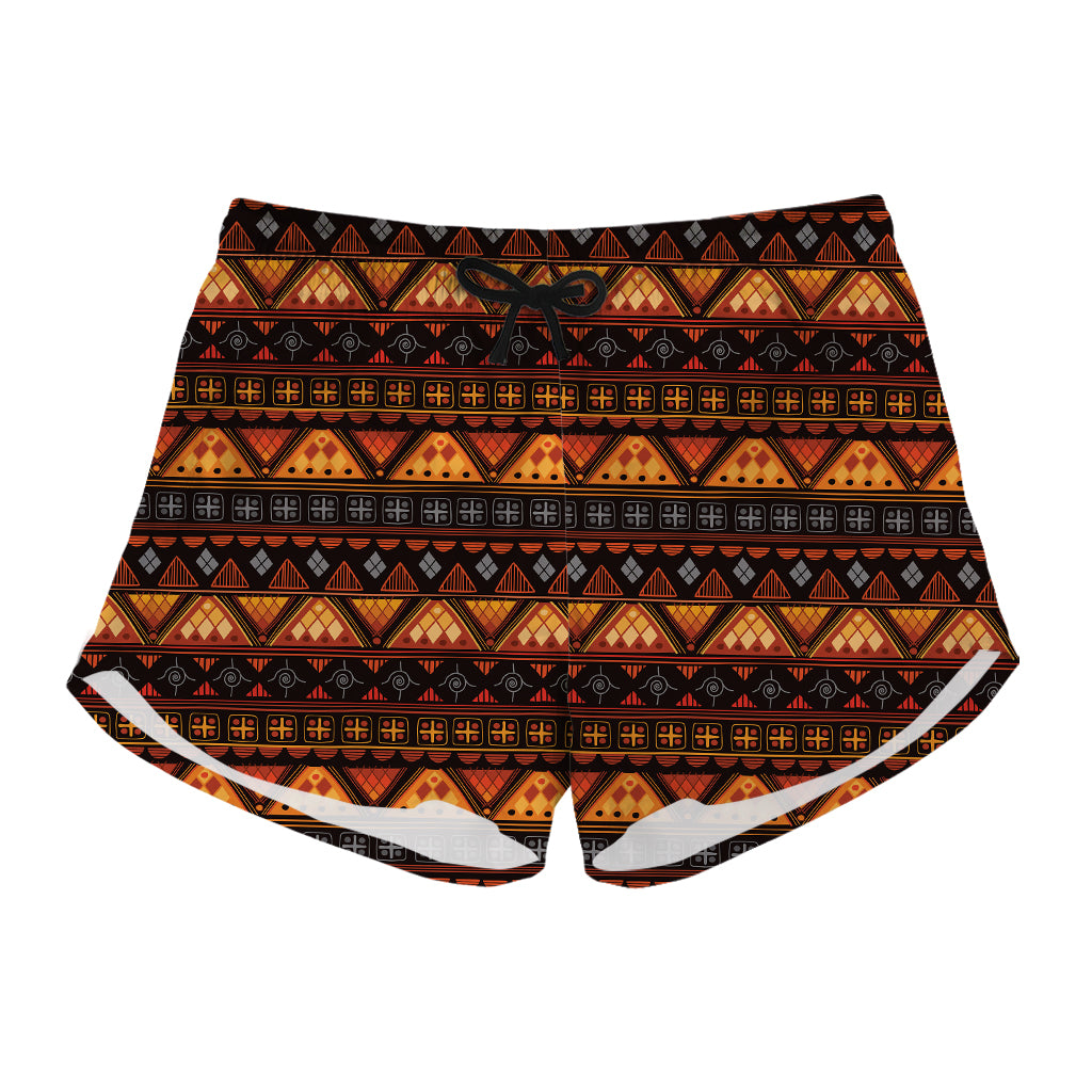 Native Tribal African Pattern Print Women's Shorts