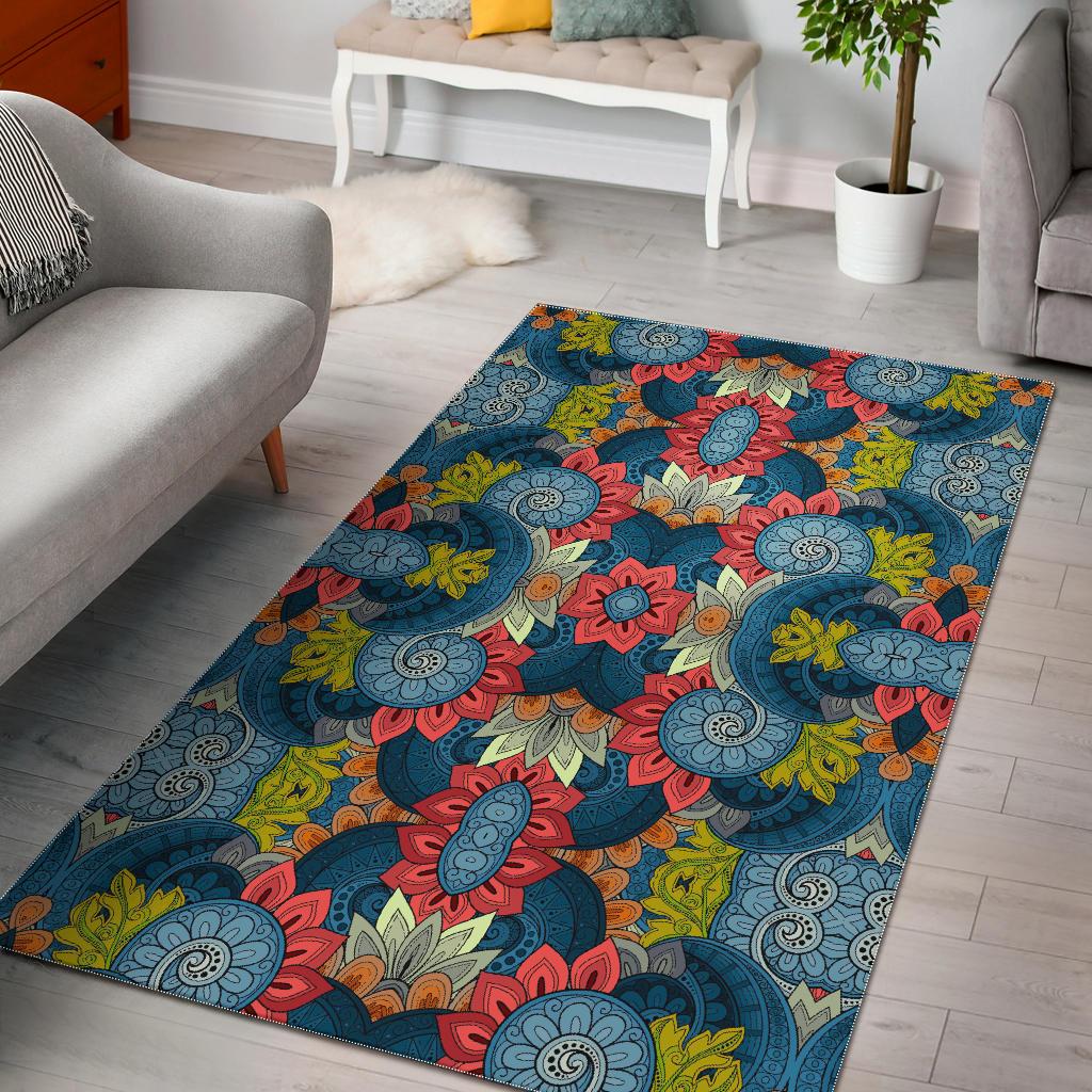 Native Tribal Bohemian Pattern Print Area Rug