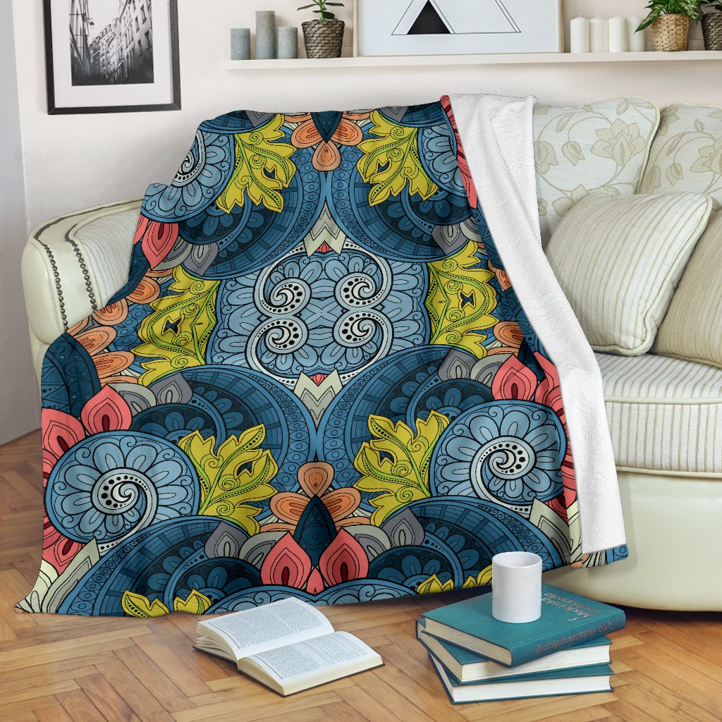 Native Tribal Bohemian Pattern Print Blanket