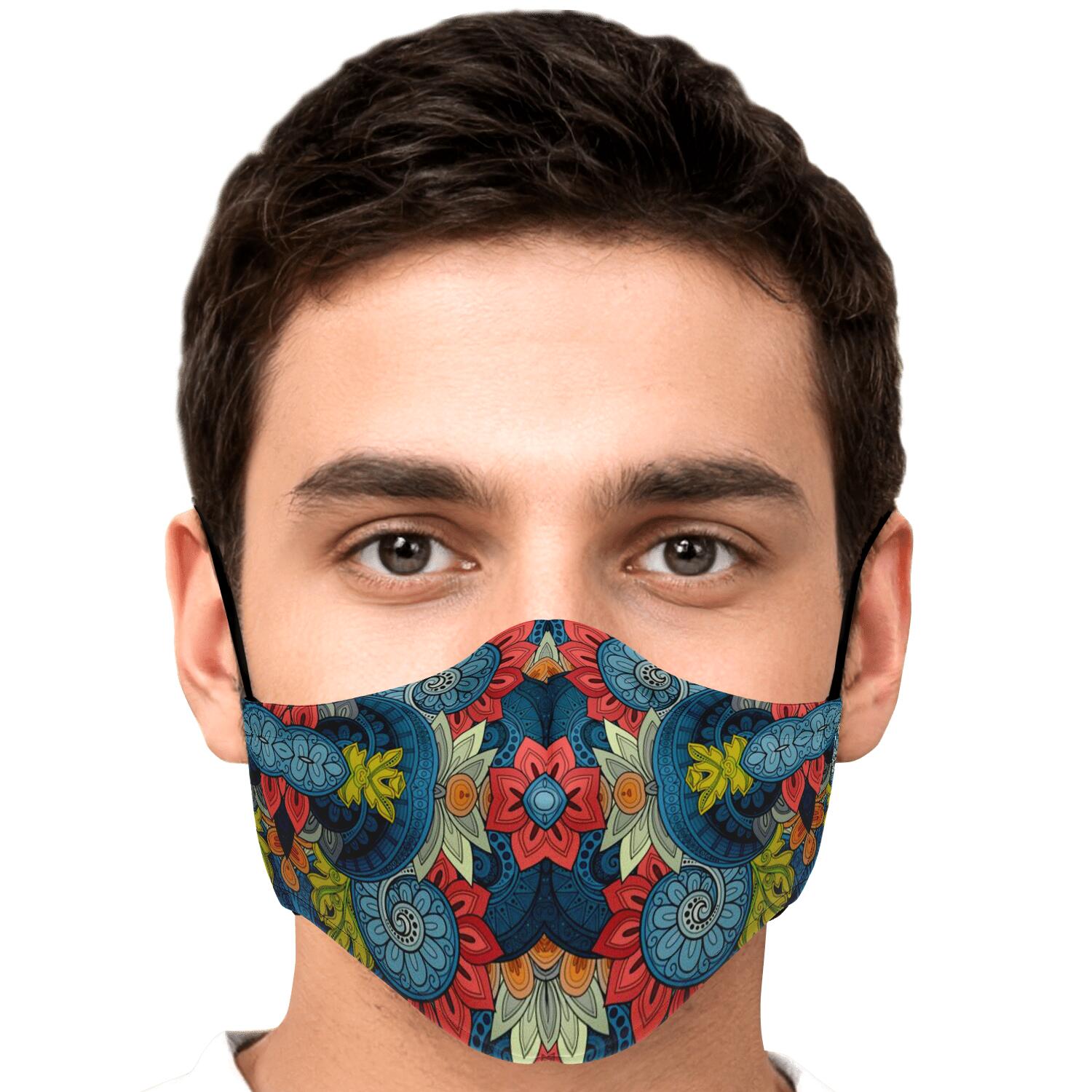 Native Tribal Bohemian Pattern Print Face Mask