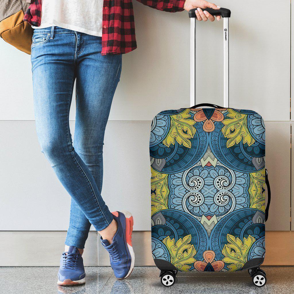 Native Tribal Bohemian Pattern Print Luggage Cover