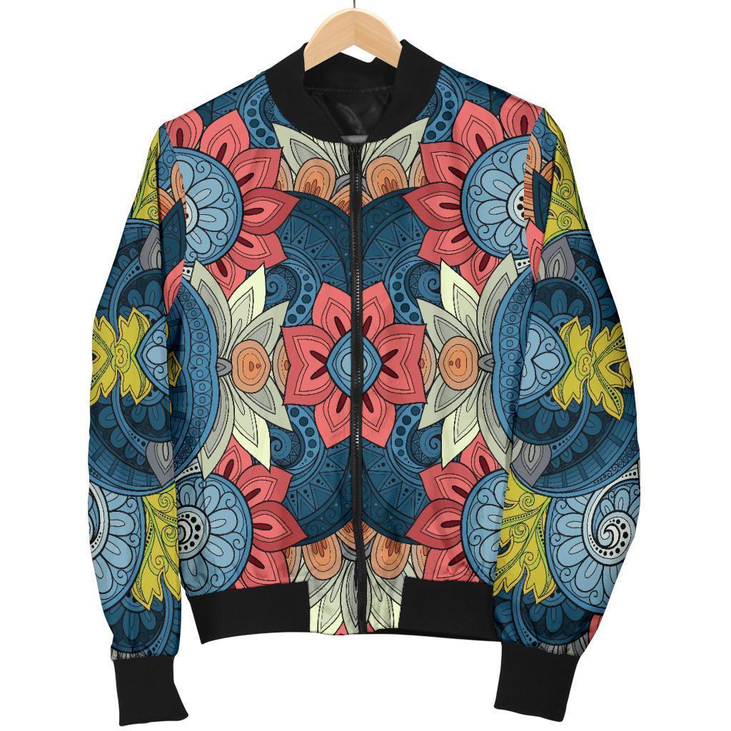 Native Tribal Bohemian Pattern Print Men's Bomber Jacket