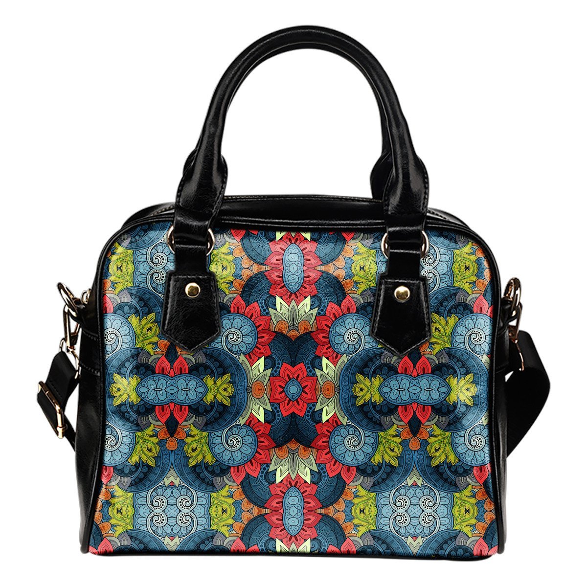 Native Tribal Bohemian Pattern Print Shoulder Handbag