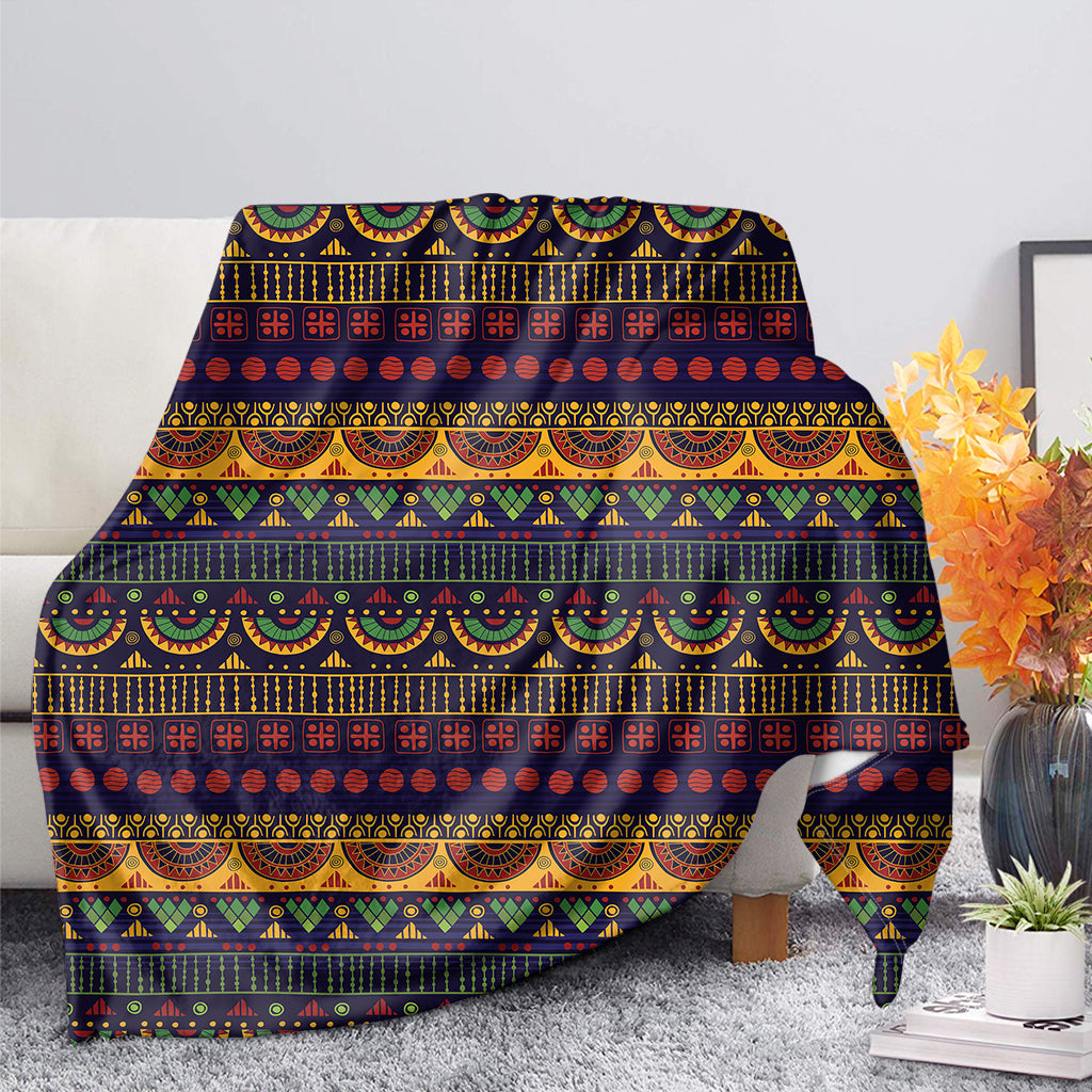 Native Tribal Indian Pattern Print Blanket