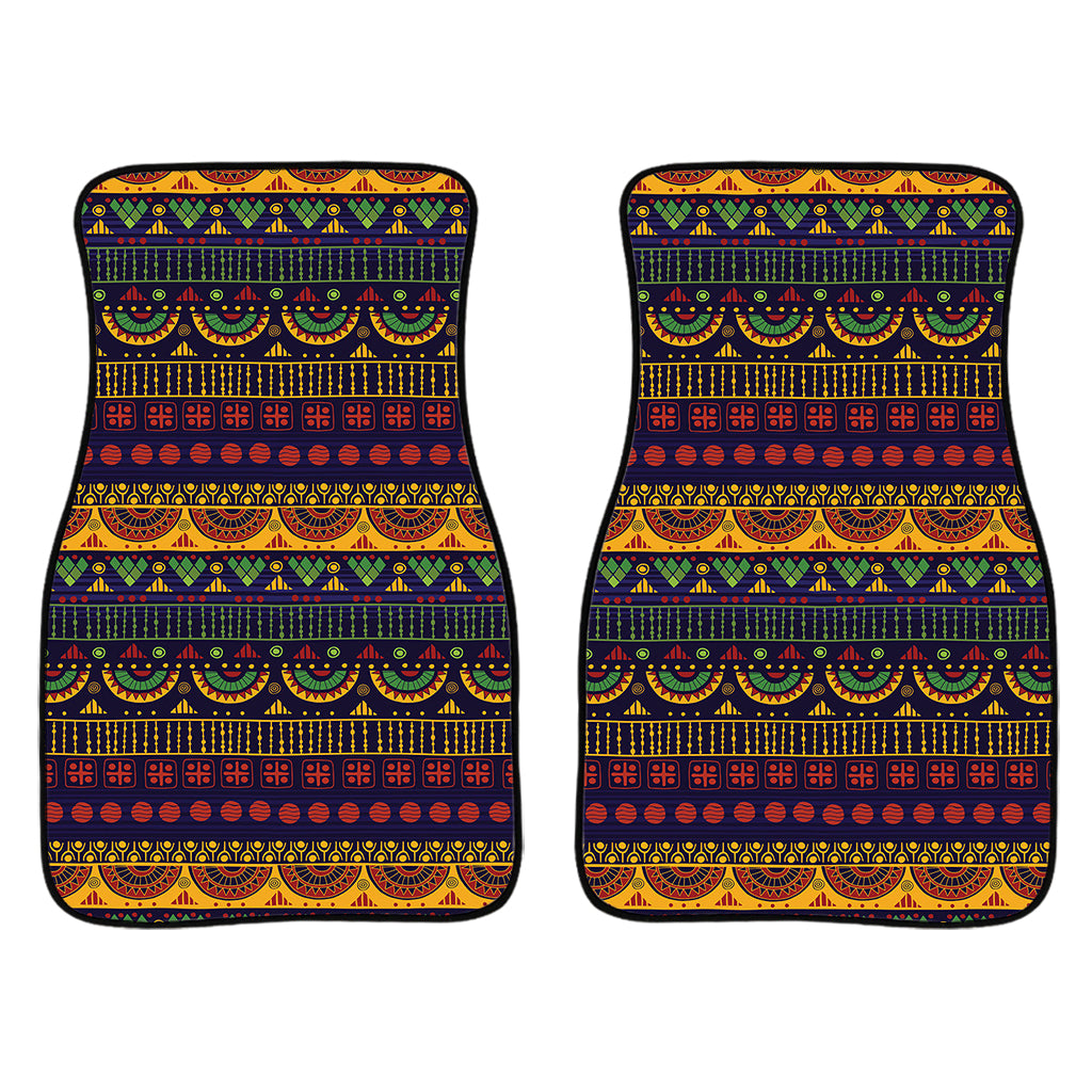 Native Tribal Indian Pattern Print Front Car Floor Mats