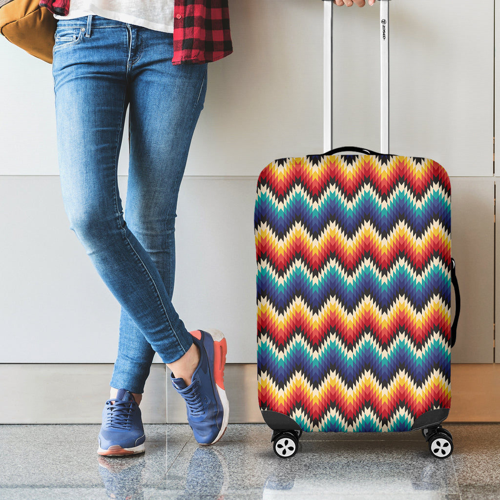 Native Tribal Inspired Pattern Print Luggage Cover