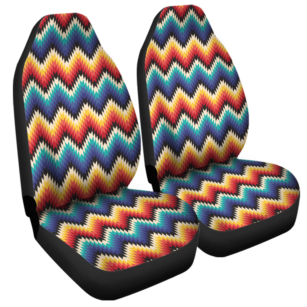 Native Tribal Inspired Pattern Print Universal Fit Car Seat Covers