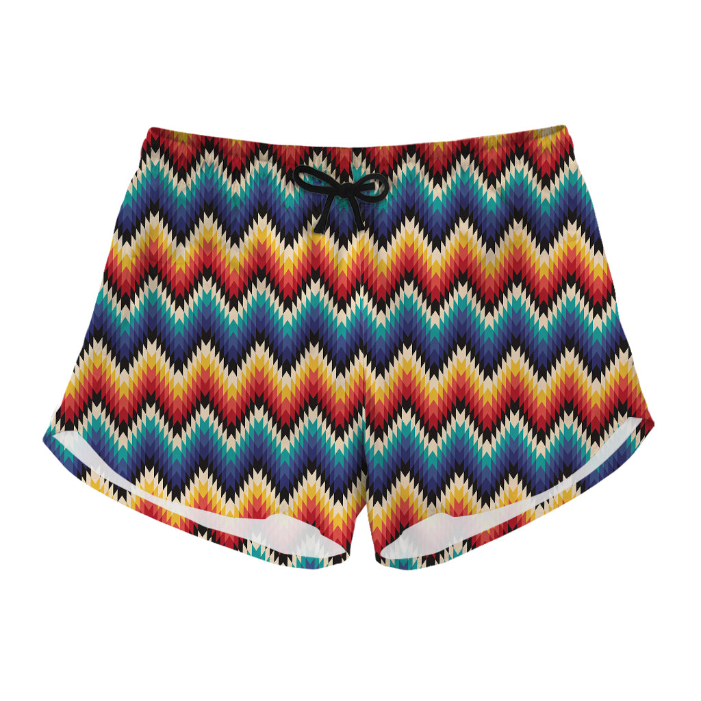 Native Tribal Inspired Pattern Print Women's Shorts