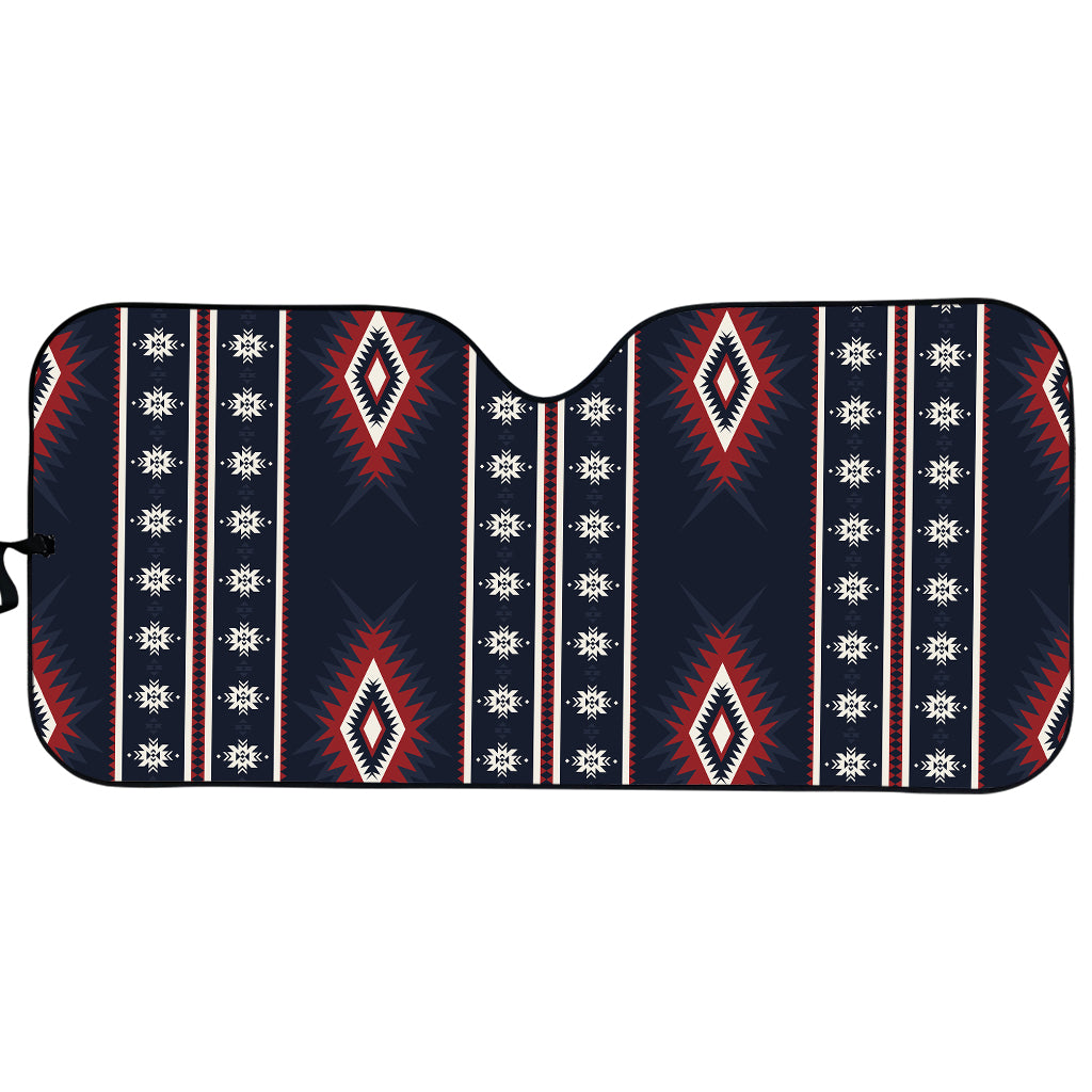 Native Tribal Navajo Pattern Print Car Sun Shade