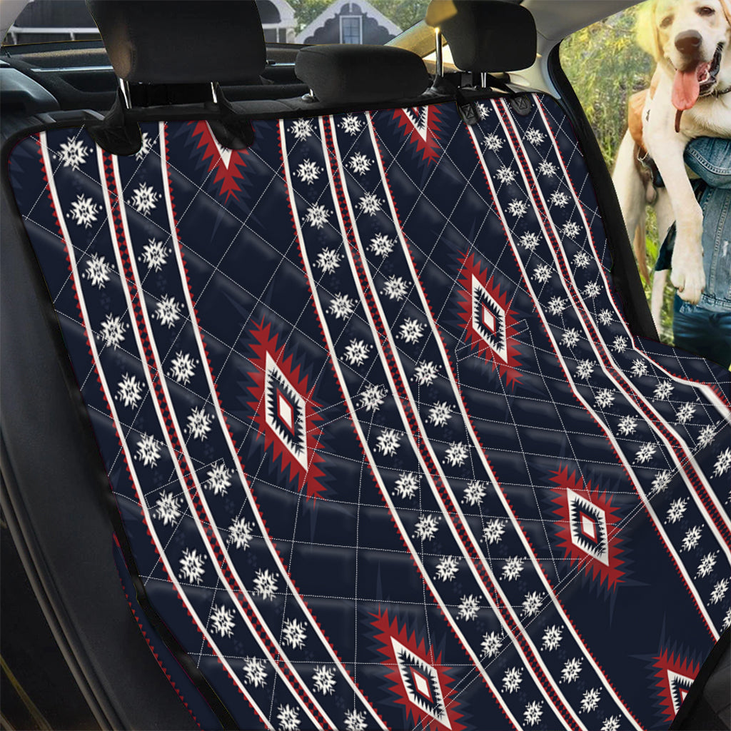 Native Tribal Navajo Pattern Print Pet Car Back Seat Cover