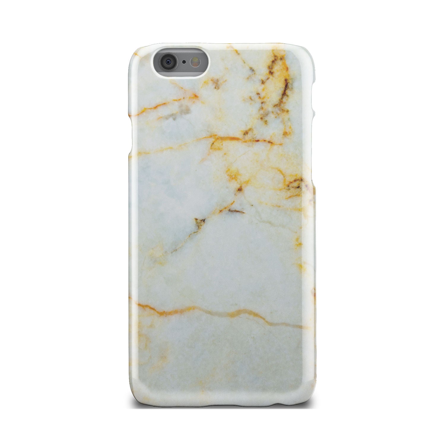 Natural Gold Marble Print Phone Case