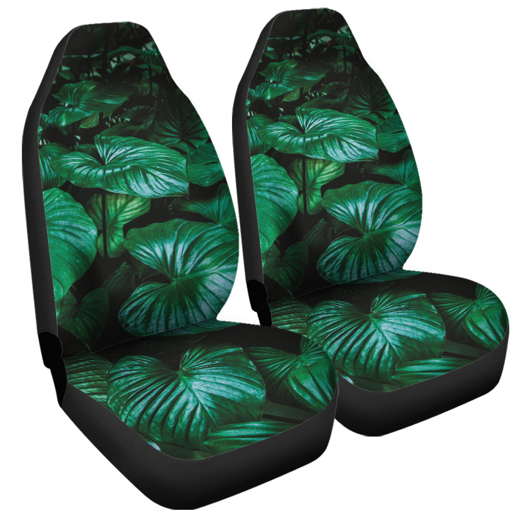 Natural Tropical Leaf Print Universal Fit Car Seat Covers