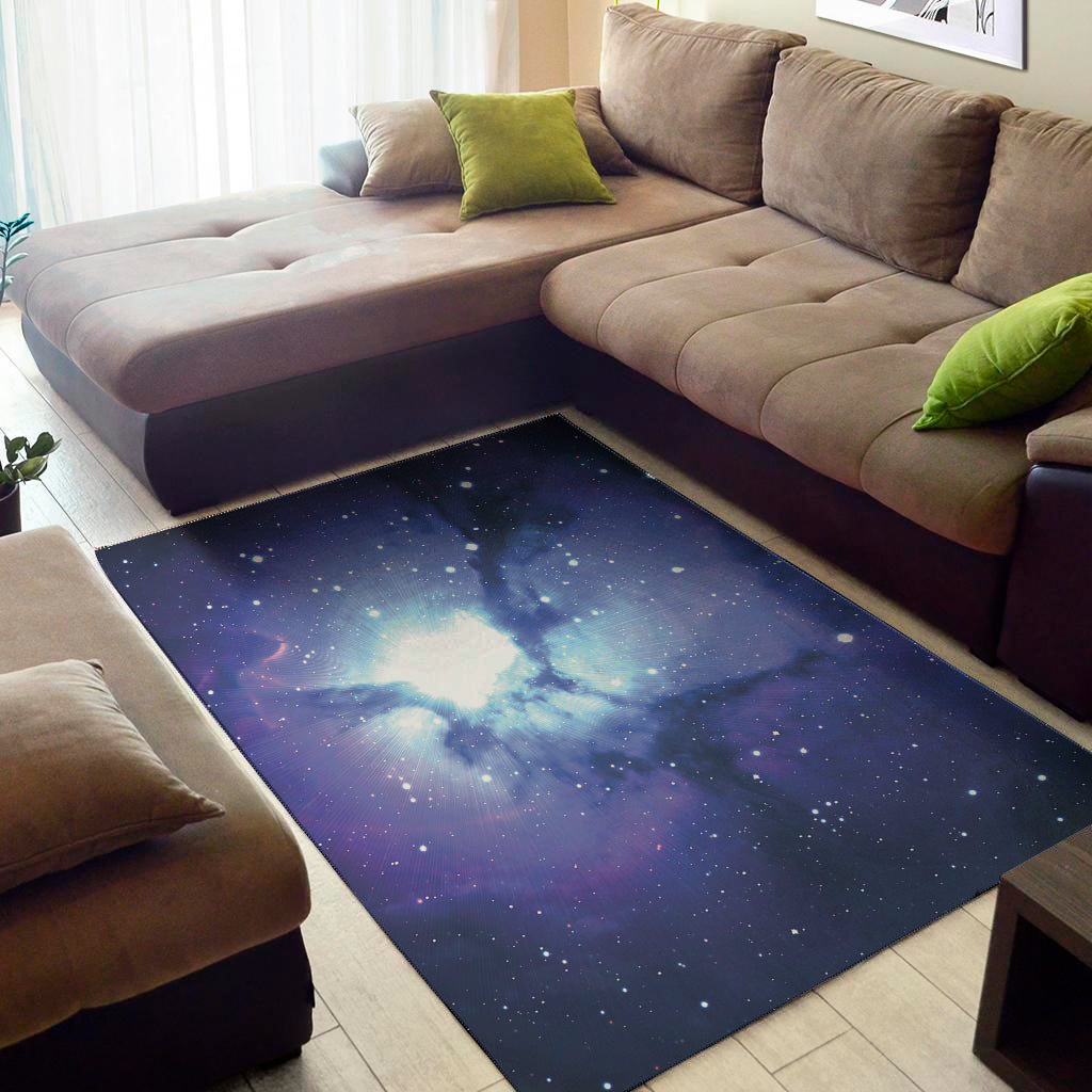 Nebula Space Print Area Rug