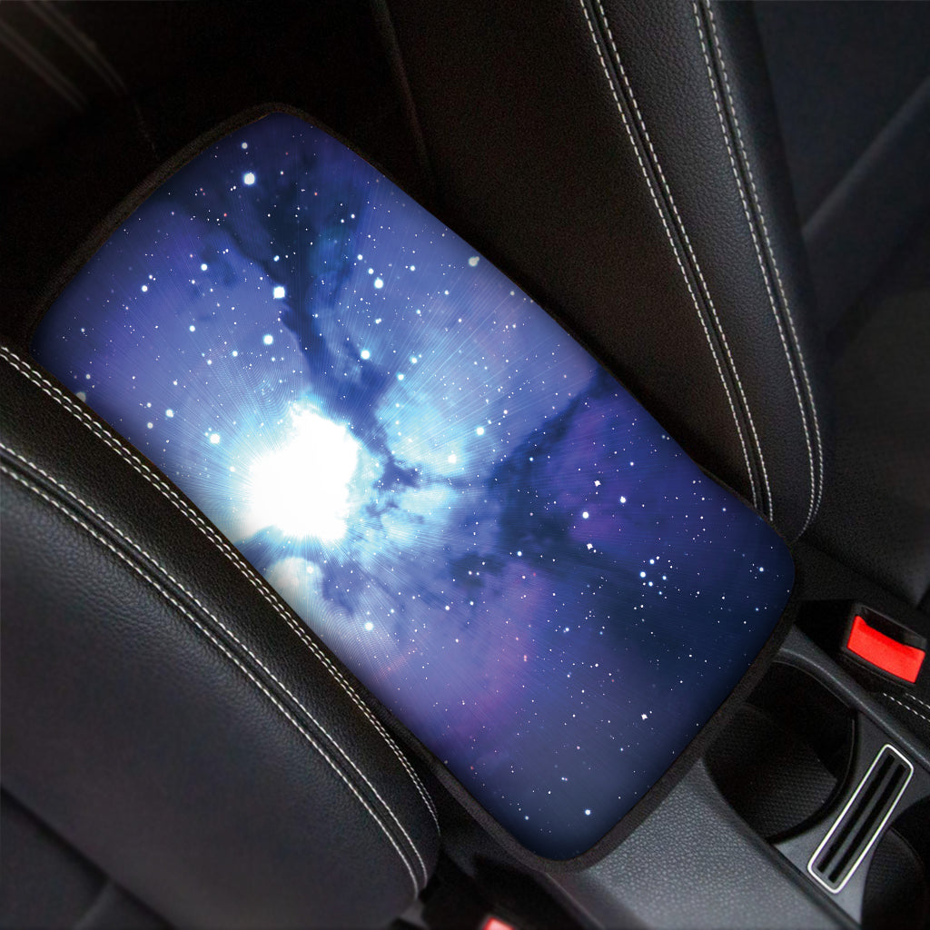 Nebula Space Print Car Center Console Cover