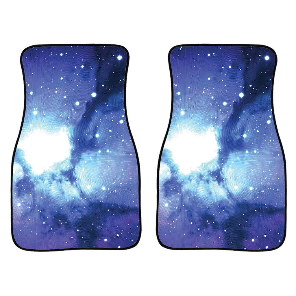 Nebula Space Print Front Car Floor Mats