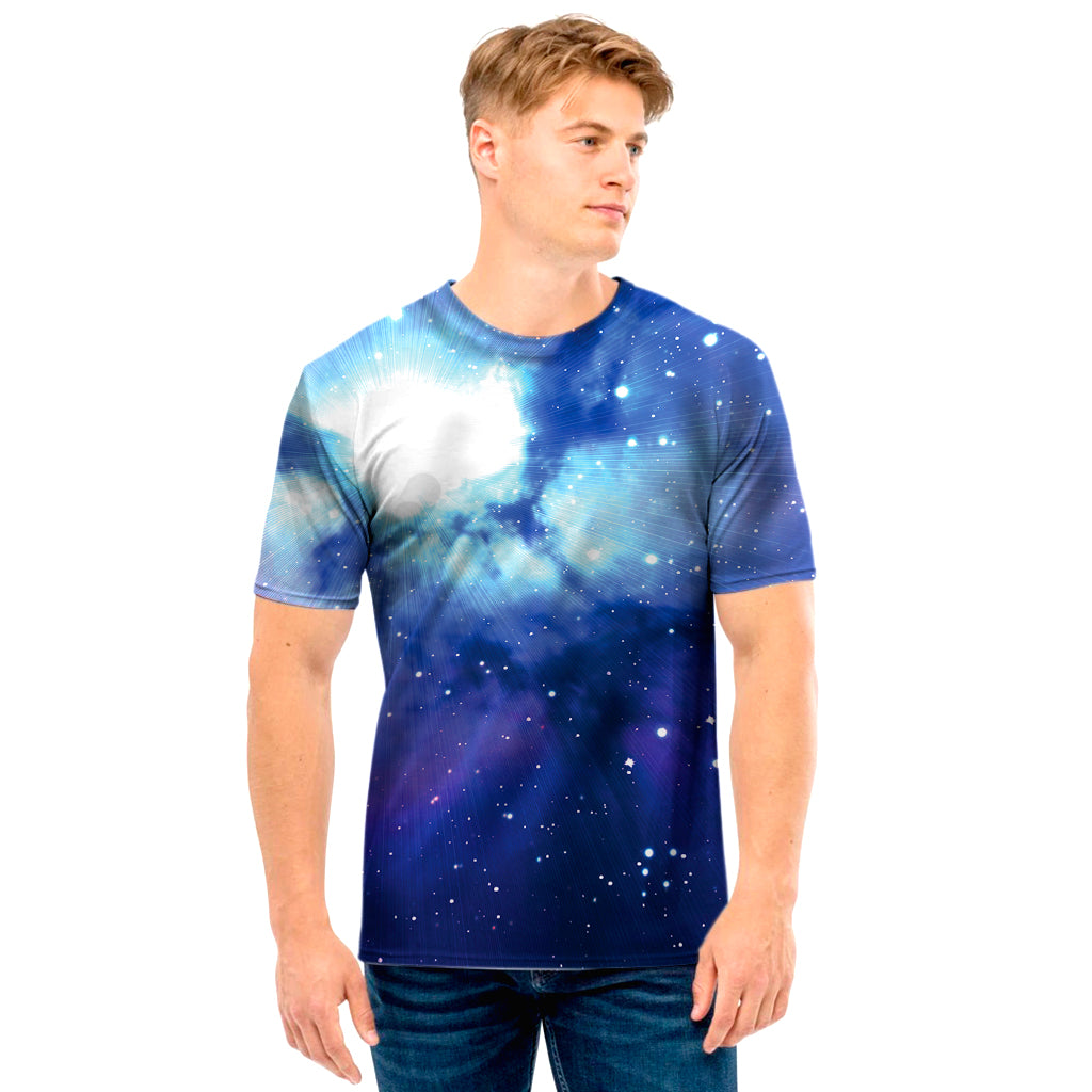 Nebula Space Print Men's T-Shirt