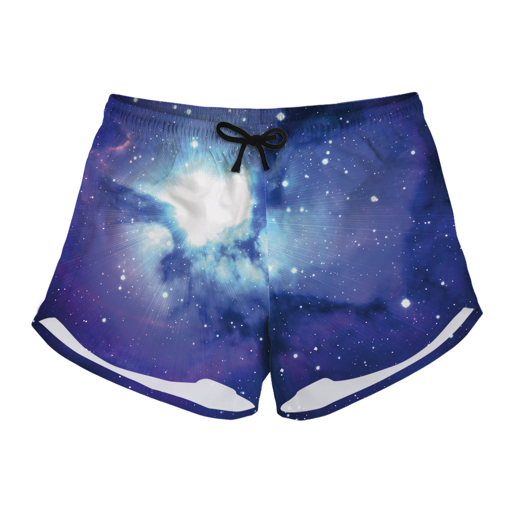 Nebula Space Print Women's Shorts