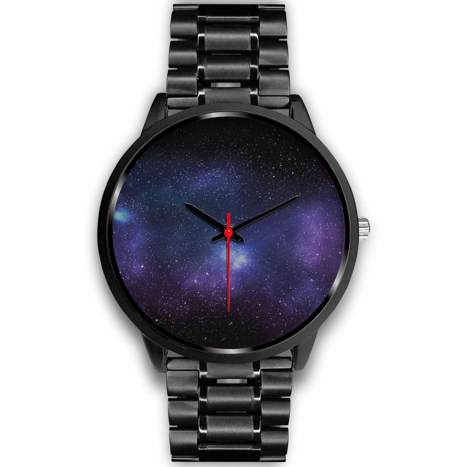 Nebula Universe Galaxy Deep Space Print Black Watch