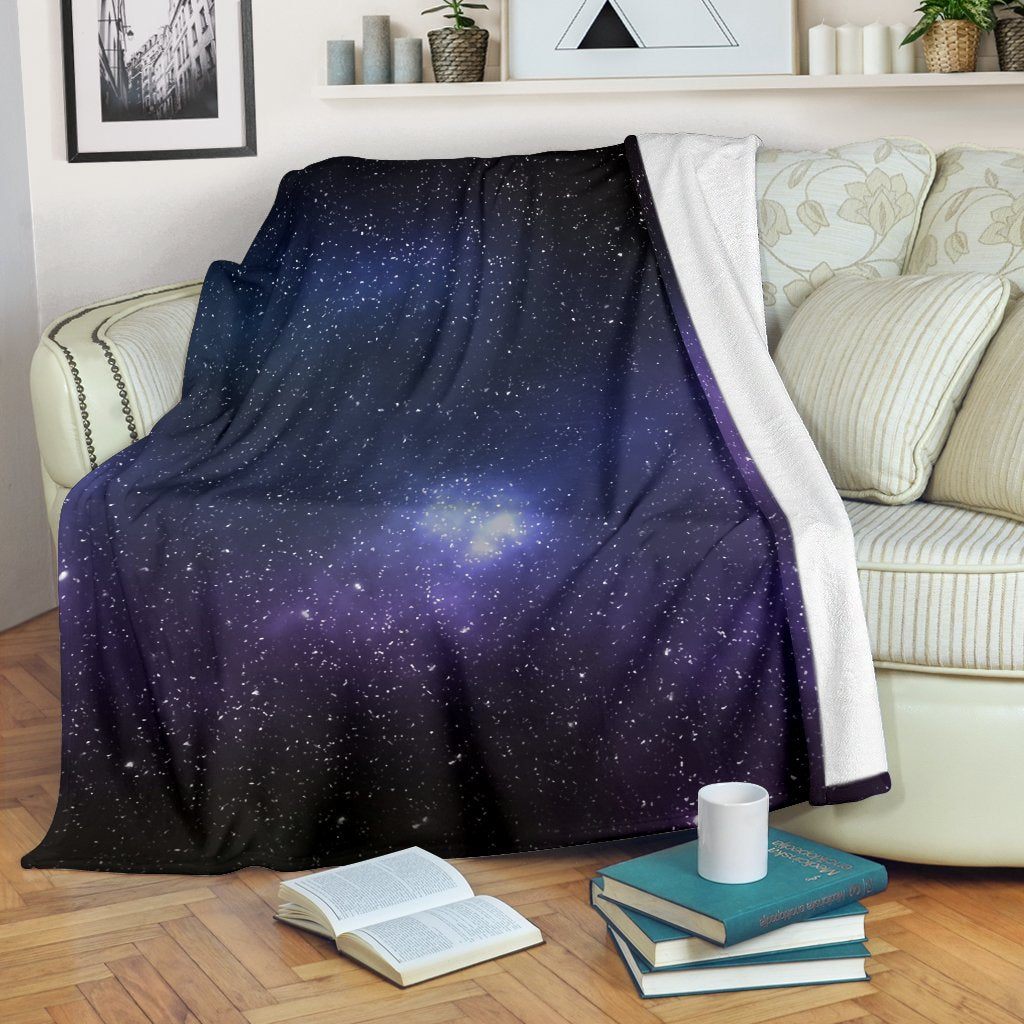 Nebula Universe Galaxy Deep Space Print Blanket