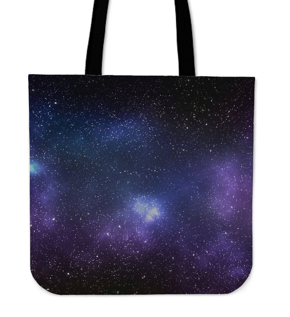 Nebula Universe Galaxy Deep Space Print Canvas Tote Bag