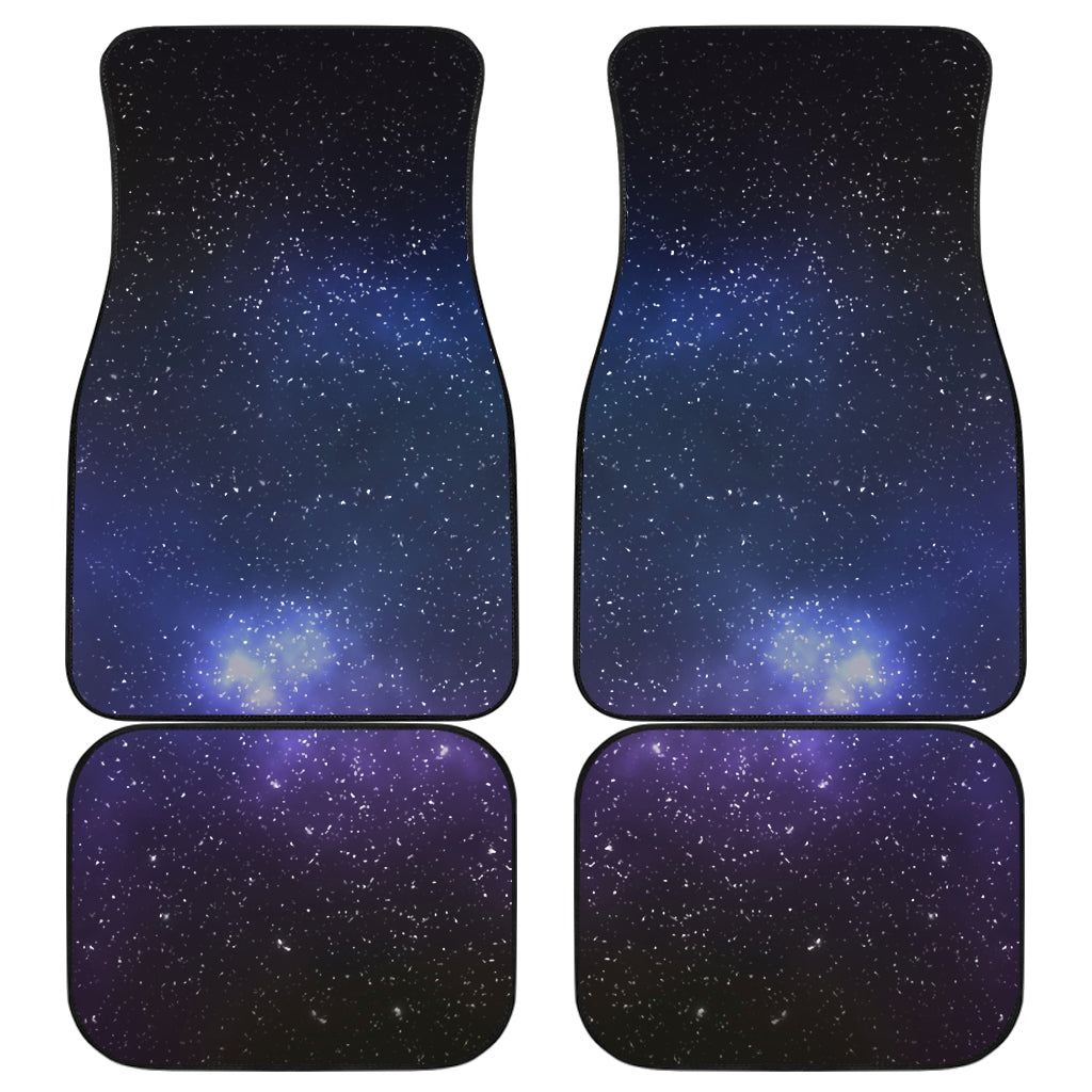 Nebula Universe Galaxy Deep Space Print Front and Back Car Floor Mats