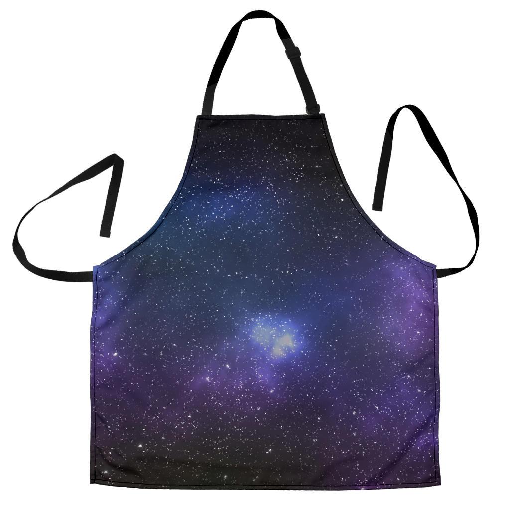 Nebula Universe Galaxy Deep Space Print Men's Apron