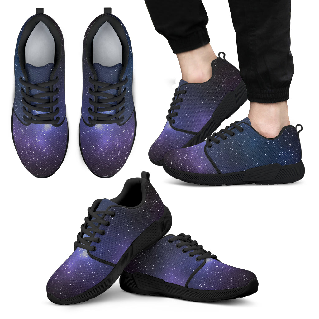 Nebula Universe Galaxy Deep Space Print Men's Athletic Shoes