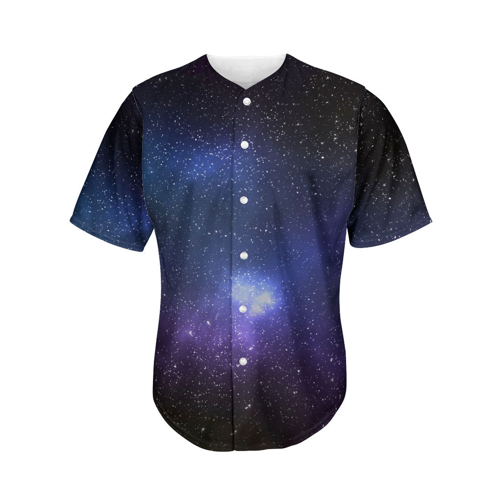 Nebula Universe Galaxy Deep Space Print Men's Baseball Jersey