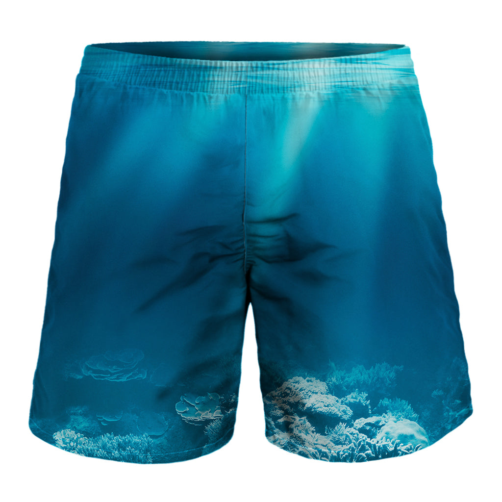 Ocean Underwater Print Men's Shorts