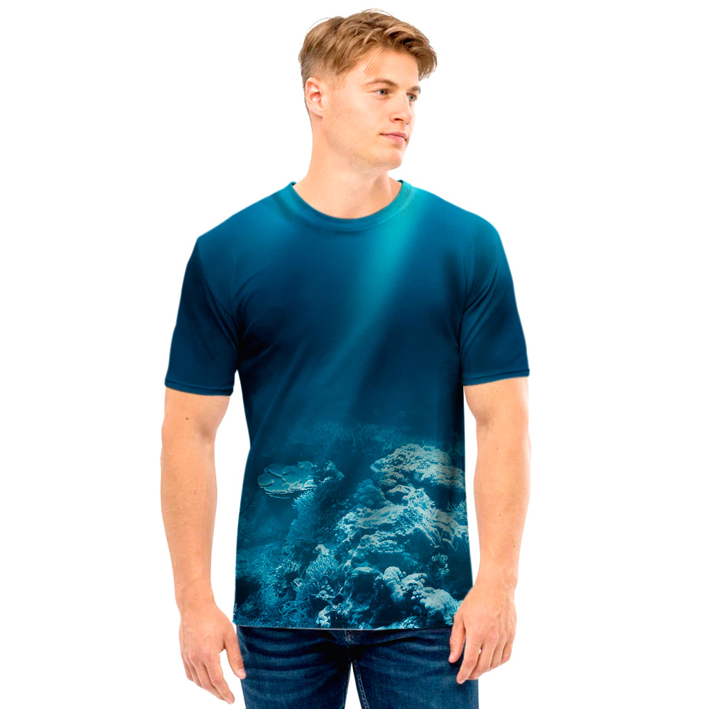 Ocean Underwater Print Men's T-Shirt