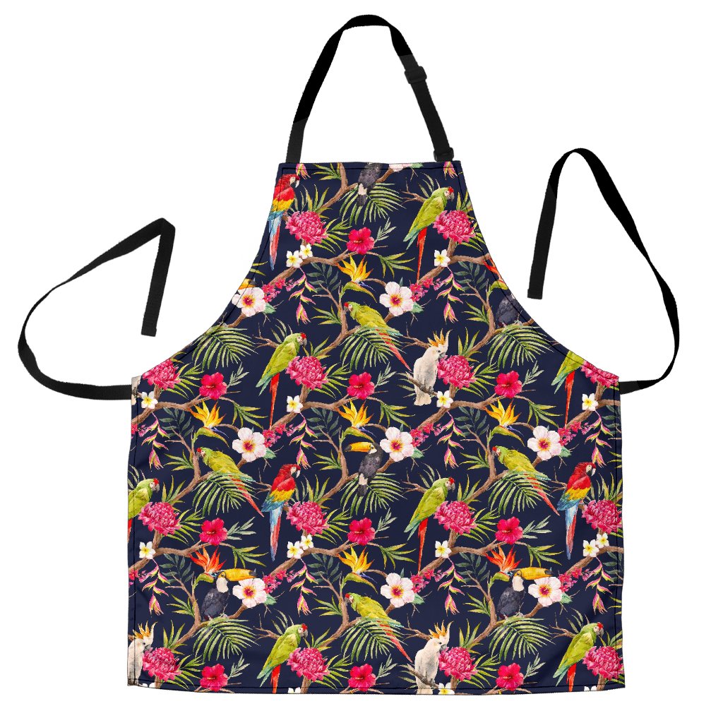 Parrot Toucan Tropical Pattern Print Women's Apron