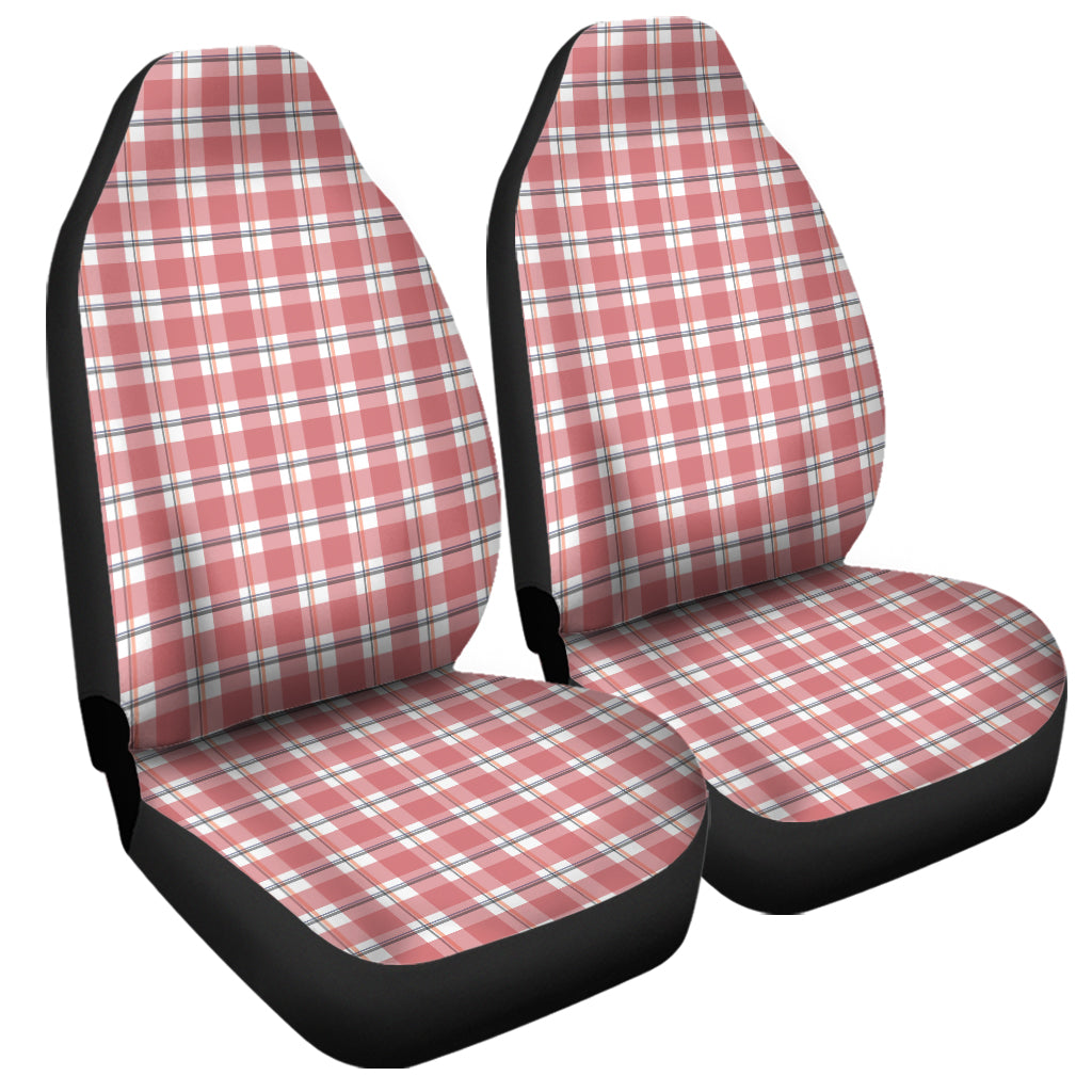 Pastel Madras Pattern Print Universal Fit Car Seat Covers