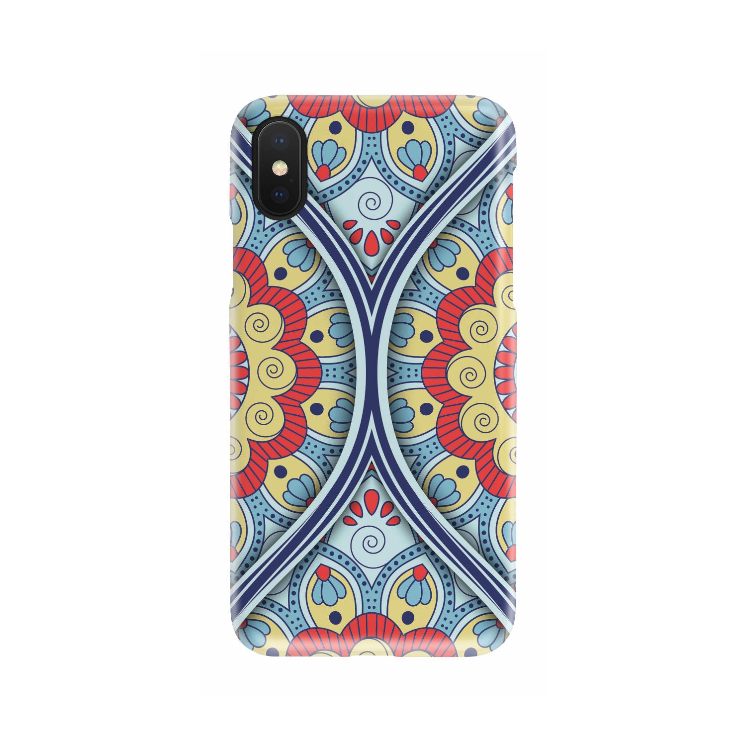 Pastel Ornament Mandala Print Phone Case