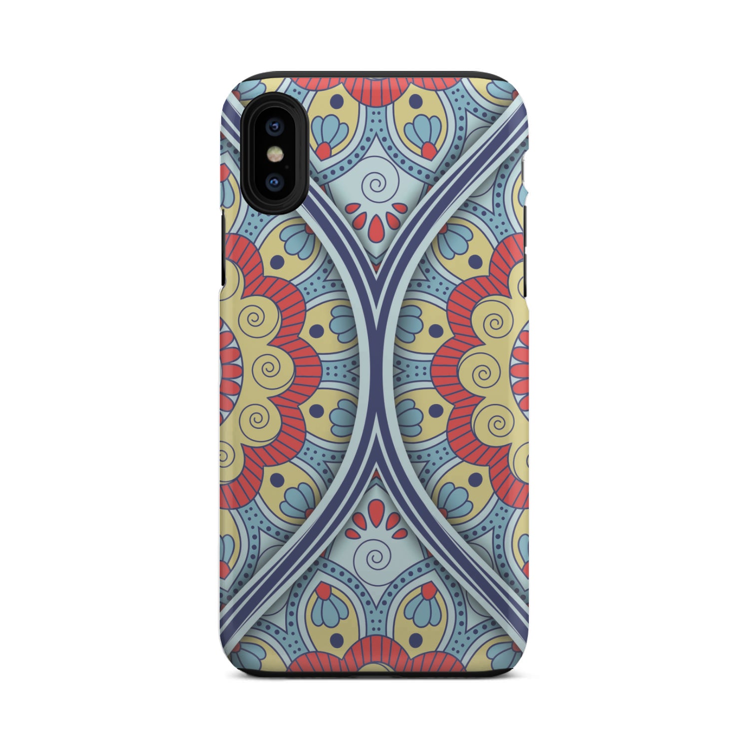 Pastel Ornament Mandala Print Tough Phone Case