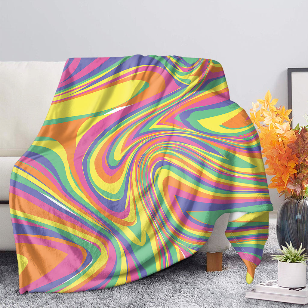 Pastel Rave Print Blanket