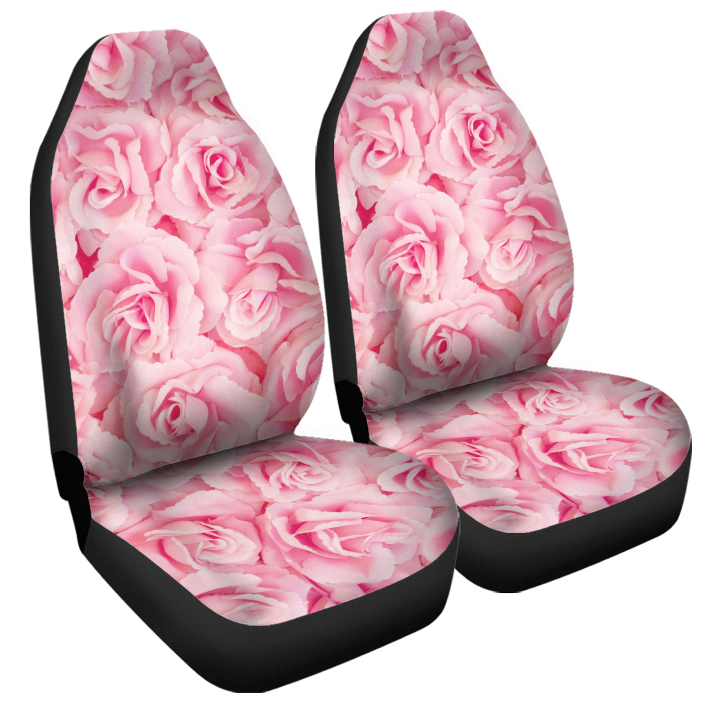 Pink Rose Print Universal Fit Car Seat Covers