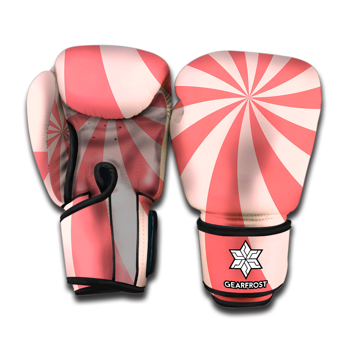 Pink Swirl Print Boxing Gloves