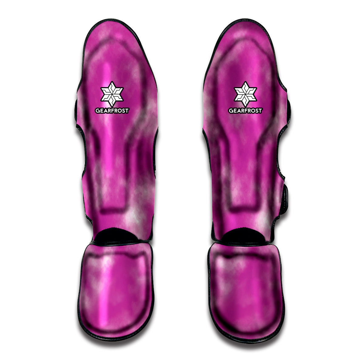 Pink Tie Dye Print Muay Thai Shin Guards