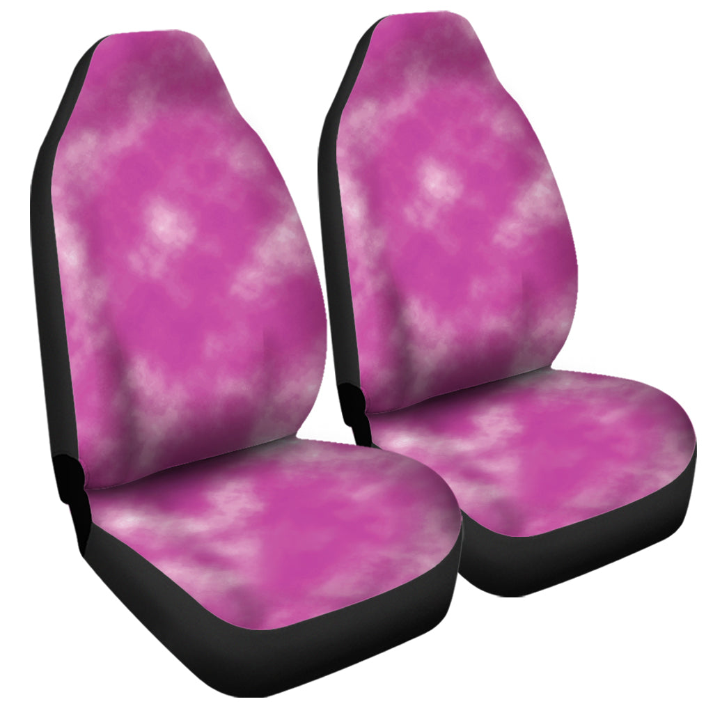 Pink Tie Dye Print Universal Fit Car Seat Covers