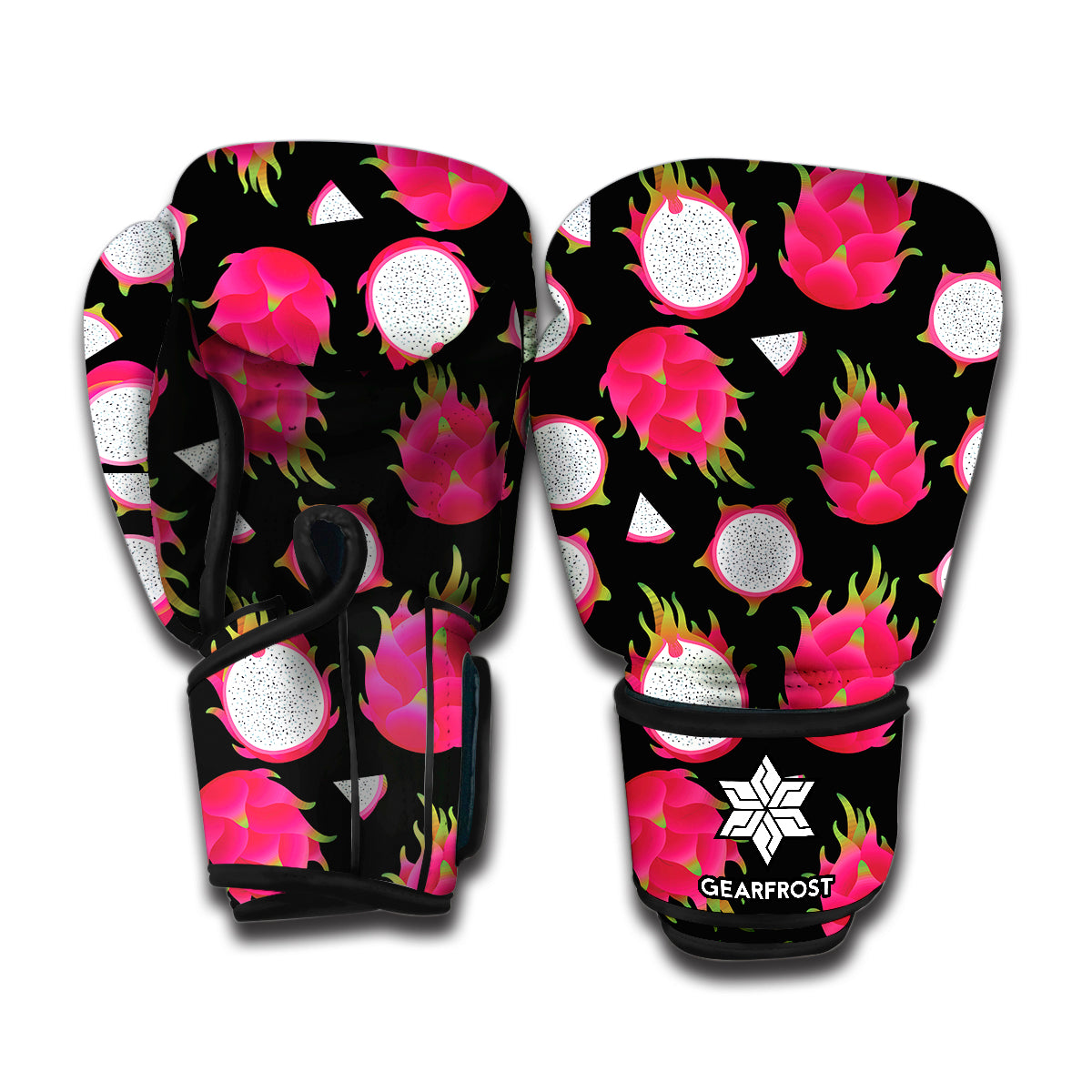 Pitaya Pattern Print Boxing Gloves