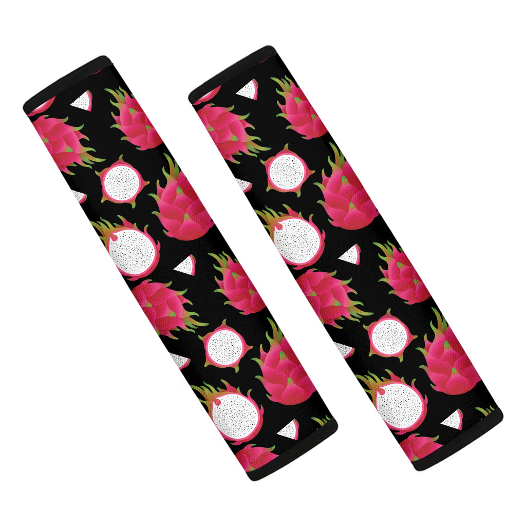 Pitaya Pattern Print Car Seat Belt Covers