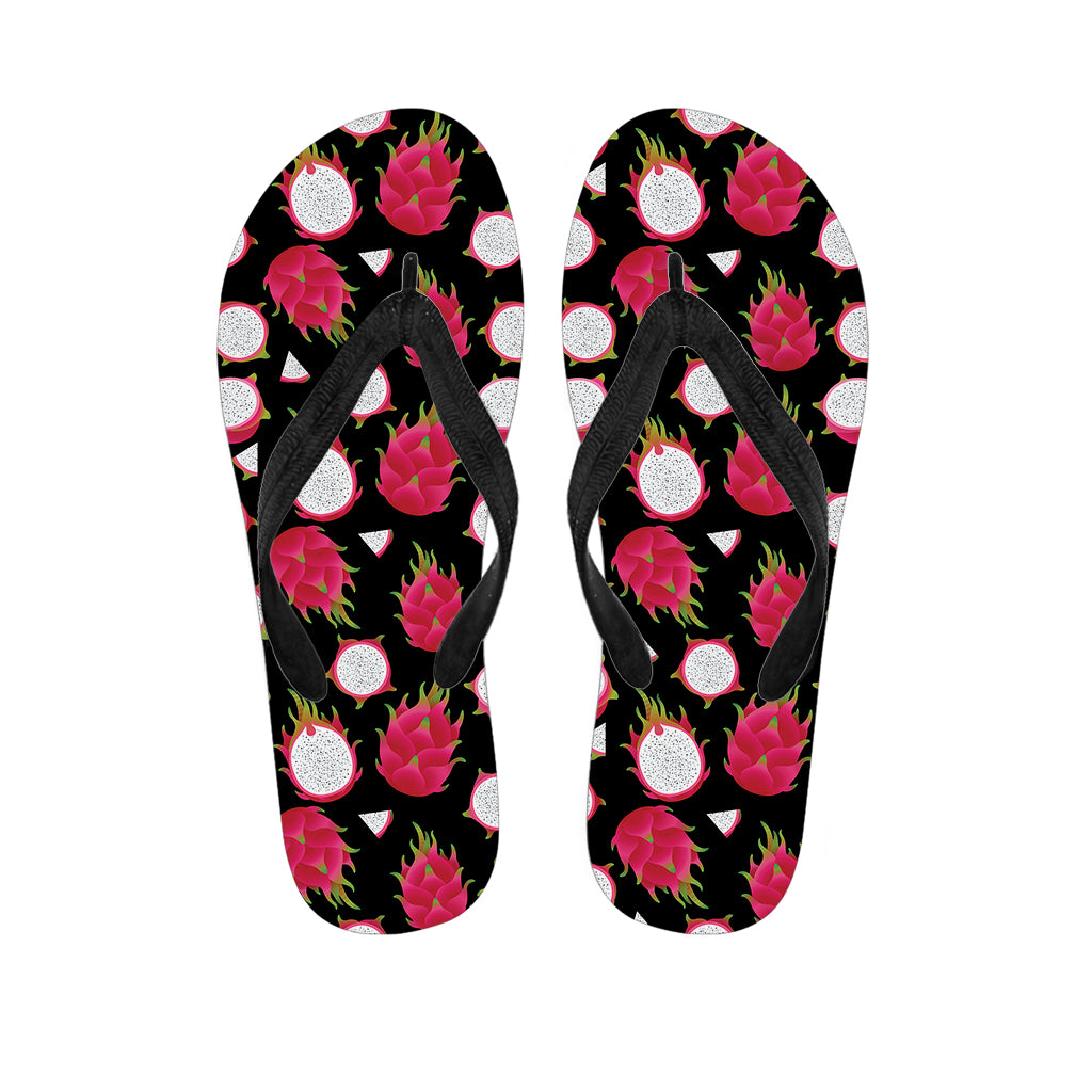 Pitaya Pattern Print Flip Flops