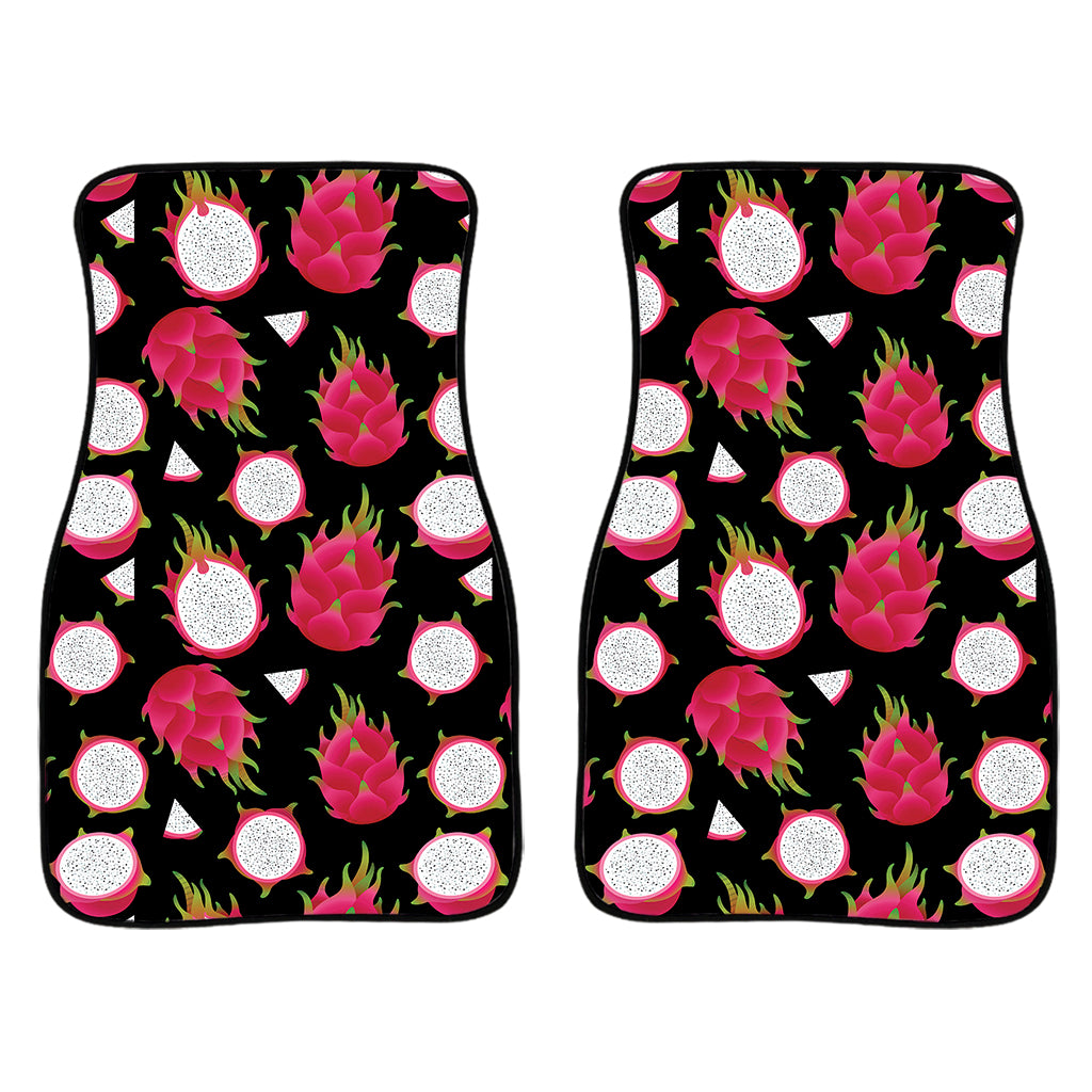 Pitaya Pattern Print Front Car Floor Mats